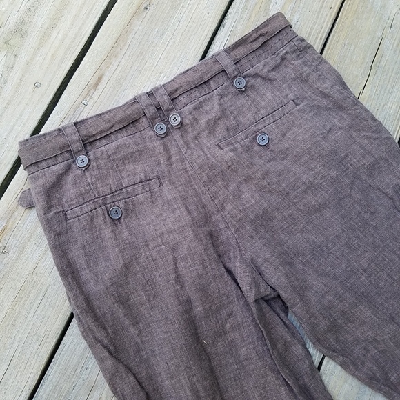 H&M brown linen trousers - Picture 4 of 5